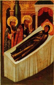 16 Явление святого князя Михаила с боярином Феодором после смерти своей.