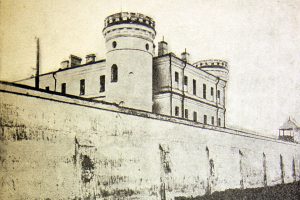 Тюремный Пищаловский замок (Володарка) ,где вспыхнула эпидемия, погубившая доктора Гинденбурга (фото 19 века).