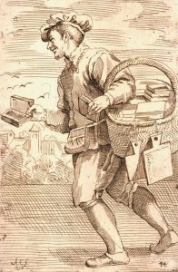 Аннибале Карраччи. Книготорговец. 1618 год. Гравюра Симона Гийена.