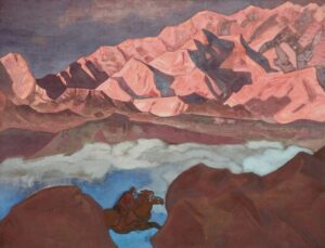 Н.К. Рерих. Спешащий. 1924 г.