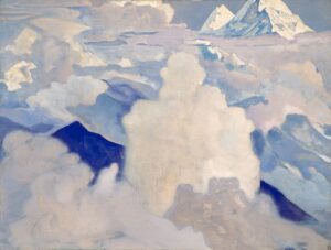 Н.К. Рерих. Белый и Горний. 1924 г.