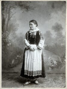 Софья Павловна Воронцова-Вельяминова, в браке Кологривова. Фотография, Бобруйск, 1907 г. Фото: Государственный музей А.С. Пушкина.