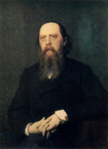 И.Н.Крамской. Портрет М.Е.Салтыкова-Щедрина, 1879г